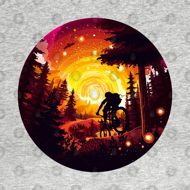 Bicyclist by Prok_Art